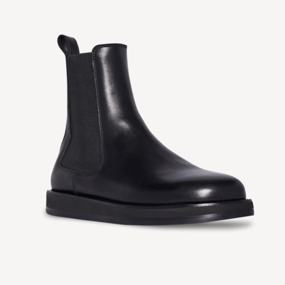 THE ROW Gaia Leather Gored Boots LIKE NEW